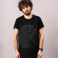 تی شرت یقه گرد مدل تایپ دایره برند وان وی | Oneway